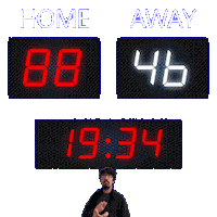 46 Away Sticker