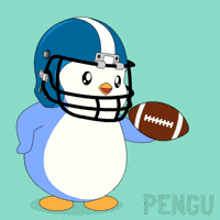 Game Time Football GIF by Pudgy Penguins