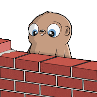 Brick By Brick Construction Sticker by Fugz Official