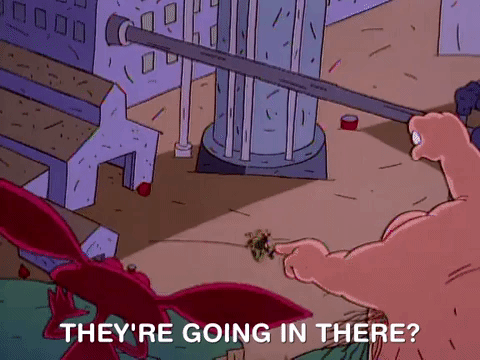 nickrewind giphydvr nicksplat aaahh real monsters giphyarm037 GIF