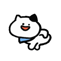 Cat Dog Sticker by soconsocon