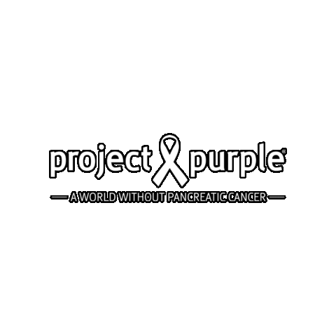 ProjectPurple pancreatic cancer pancreaticcancer pancreas cancer project purple Sticker