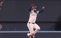 Jumping Home Run GIF by Toronto Blue Jays