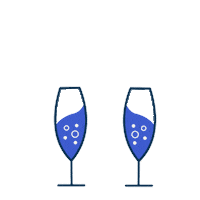Happy New Year Toast Sticker by Snap Finance