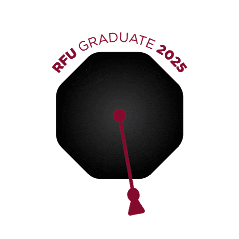 Rfu Sticker by Rosalind Franklin University of Medicine and Science