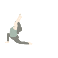 Yoga Namaste Sticker by ongoodground