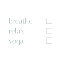 Yoga Breathe Sticker by ongoodground