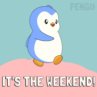 Week End Friday GIF by Pudgy Penguins