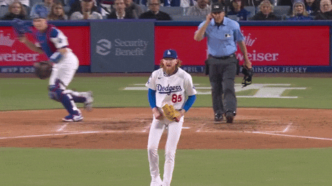 Celebrate Los Angeles Dodgers GIF by MLB