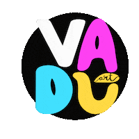 artvadu logo new colors cmyk Sticker