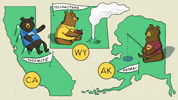 waving parks and rec GIF by davidsaracino