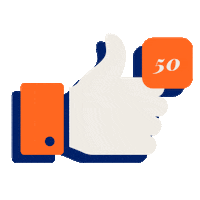 vindibr like facebook vindi Sticker