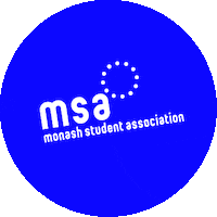 MSAClayton uni clayton msa monash Sticker