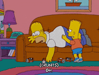 sad homer simpson GIF
