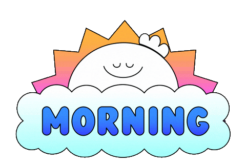 Good Morning Sun Sticker by TheLittleLabs