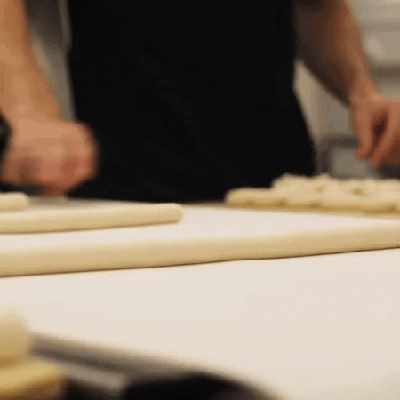 PhillyPretzelFactory giphyupload food snack dough GIF