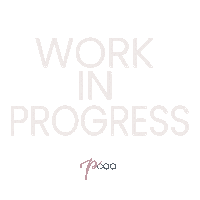 peaafr work work in progress workinprogress peaafr Sticker