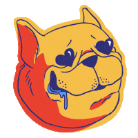 I Love You Swoon Sticker