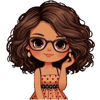 Girl Menina Bonita Sticker