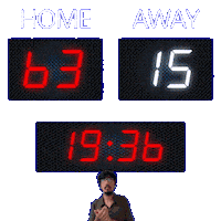 15 Away Sticker
