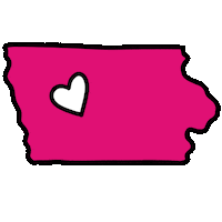 Paigemeredith iowa midwest iowa state paigemeredith Sticker