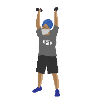 fitnesstown fitness weights weightlifting ft Sticker