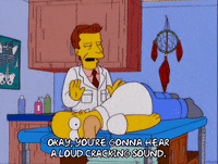 scared homer simpson GIF
