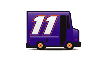 denny hamlin nascar sticker Sticker by NASCAR