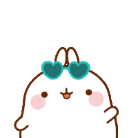 See Ya Lol Sticker by Molang