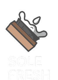 SoleFreshru cleaning sneakers dirt foam Sticker