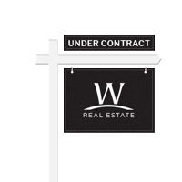 Under Contract Sticker by W REAL ESTATE