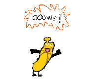 Banana Sidonie Sticker
