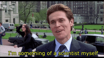 Willem Dafoe Scientist GIF