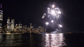 New York Celebrates Diwali With Fireworks on Hudson