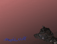 stupid_clay animation dog animals wolf GIF