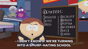 eric cartman hate GIF by South Park 