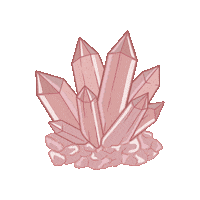 thestylistwitch pink crystal gabi thestylistwitch Sticker