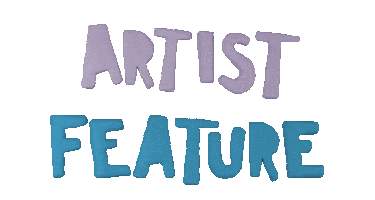 Animation_Wildcard animation blue artist purple Sticker