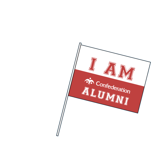 confederationcollege college graduation graduate alumni Sticker