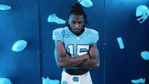 Look Up North Carolina GIF by UNC Tar Heels