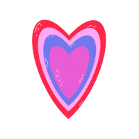 heart love Sticker by CC