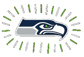 Seattle Seahawks Sticker by AlwaysBeColoring