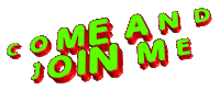 join me come on Sticker
