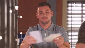Letter Threat GIF by Hollyoaks
