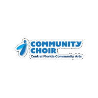CFCArts orlando choir central florida community arts Sticker