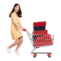 Happy Shop Till You Drop Sticker by ZALORA