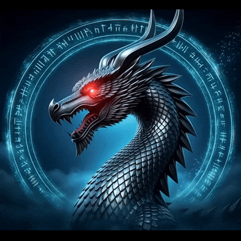 Huntech giphyupload tanhudragon huntechrealistic realisticdragon GIF