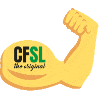 CFSL fitness power cfsl Sticker