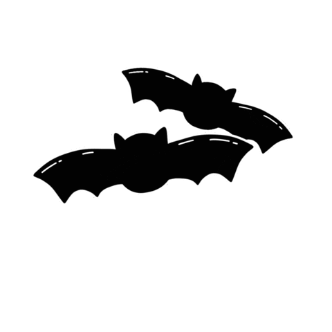 Halloween Bat Sticker by Moli Fernyx