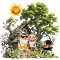 Summer Bbq Sticker